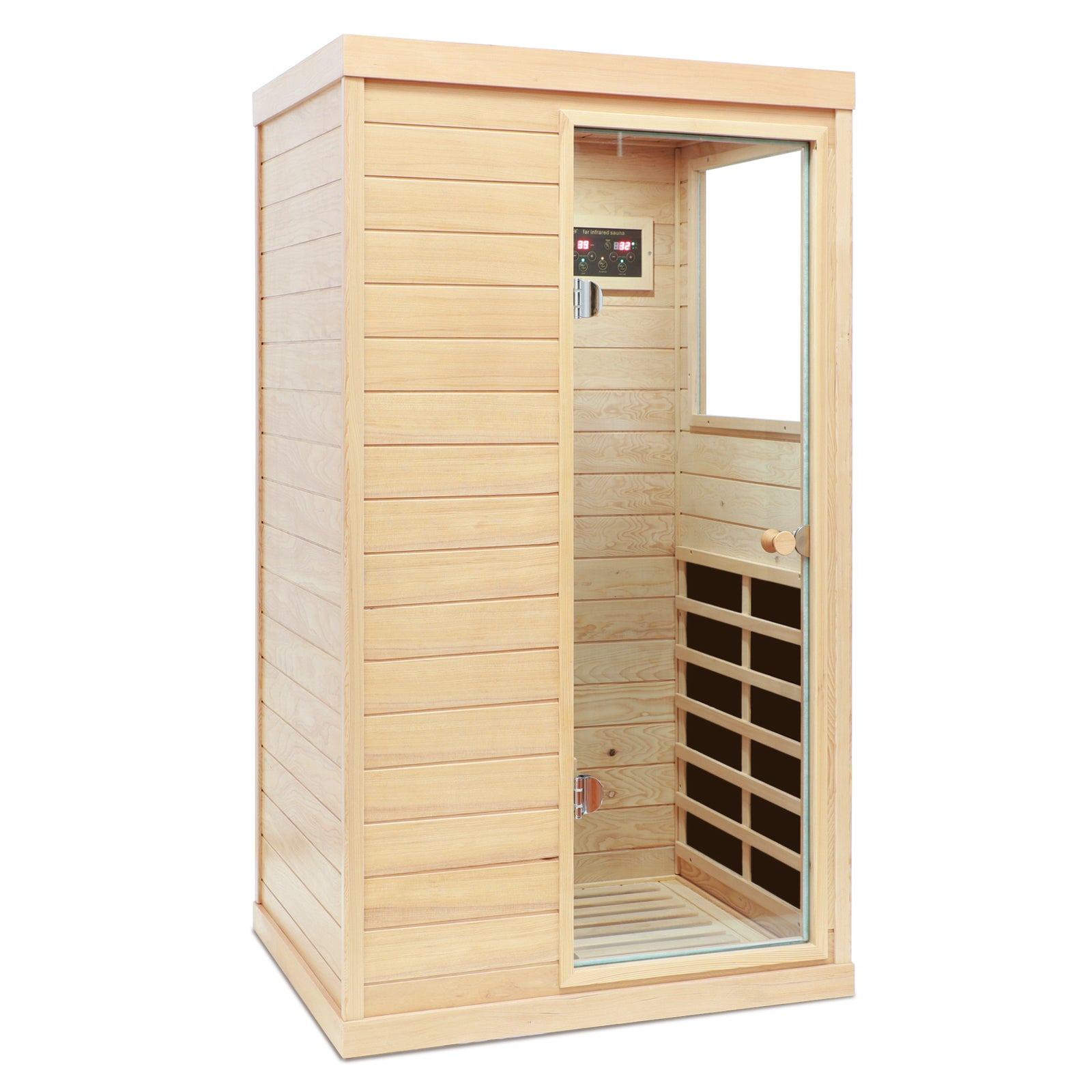 Hemlock Mini Sauna Far Infrared Saunas Detox Bluetooth Speaker Detox Spa 1050W