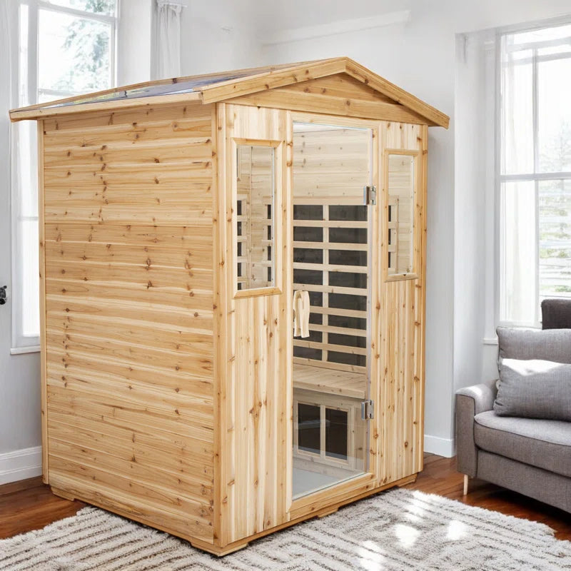 Lomant 4 - Person Far-Infrared Outdoor Sauna Room